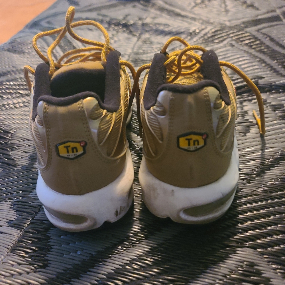 Nike Air Max Plus Size 9 Golden
